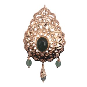 broche en amande grande taille