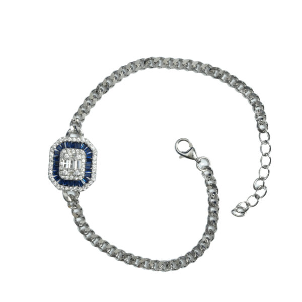Bracelet en chaine multicolore