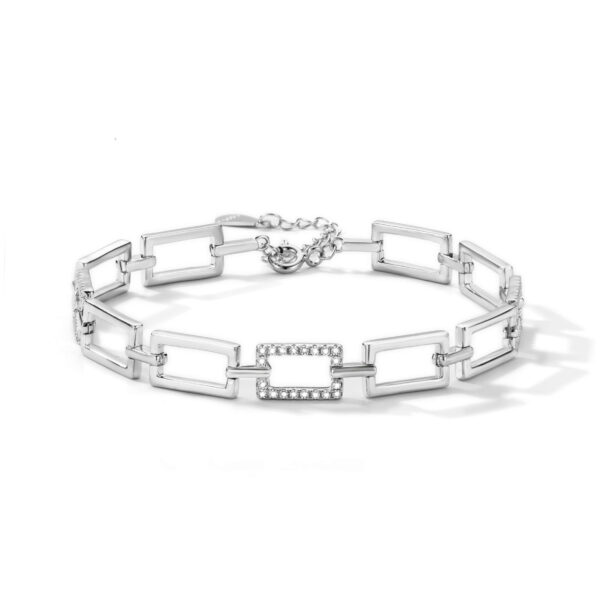 chaine rectangulaire maillons lisses