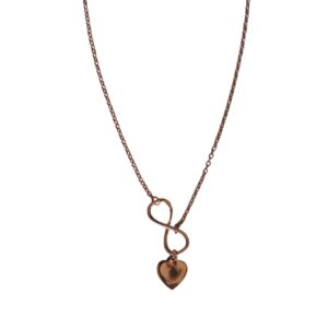 collier chaîne rose