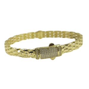 bracelet en or moderne