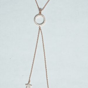 collier cercle et étoile