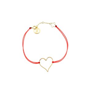 bracelet cordon coup de coeur